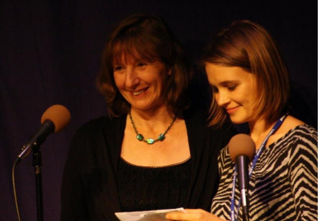 Karen and Erin at the 2011 Awards Ceremony